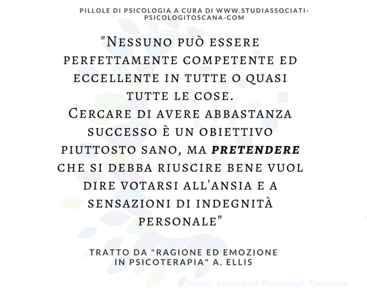 Cercare di avere abbastanza successo è un obiettivo piuttosto sano